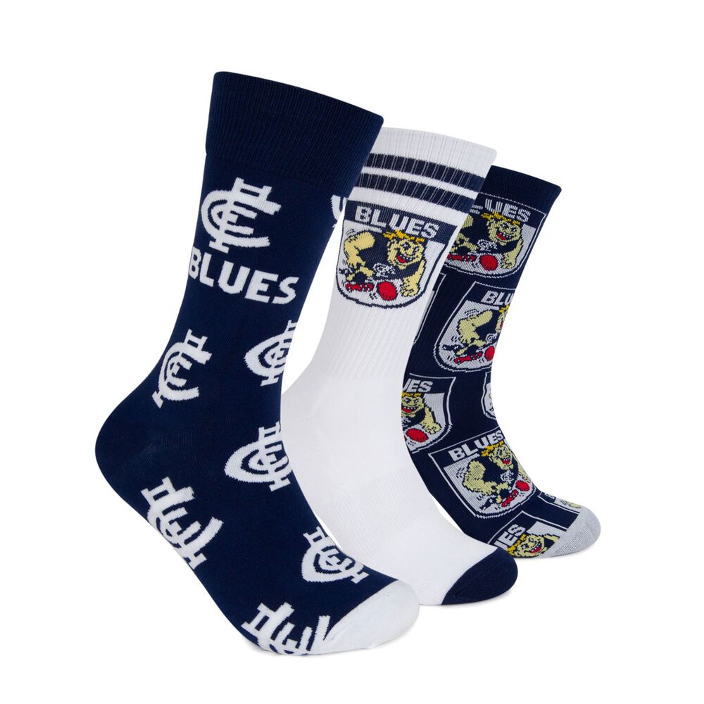 Carlton Blues Socks Gift Pack