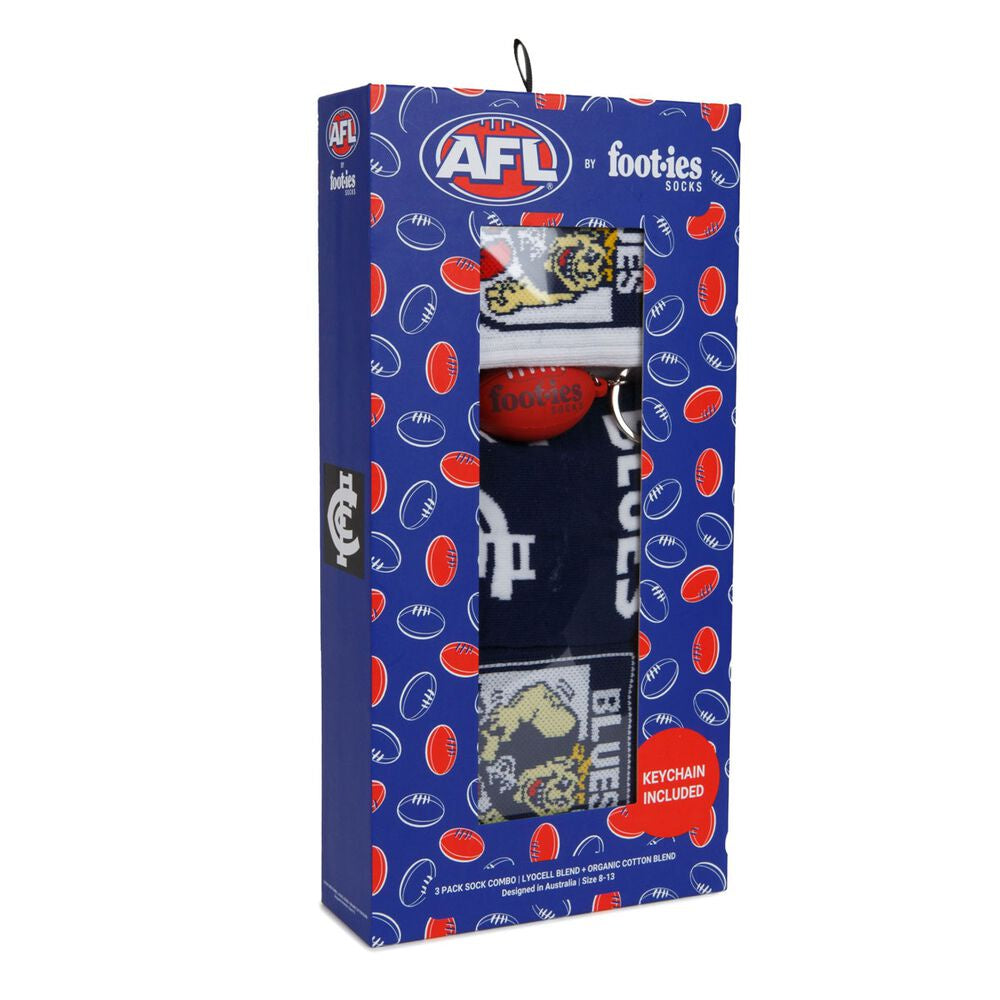 Carlton Blues Socks Gift Pack