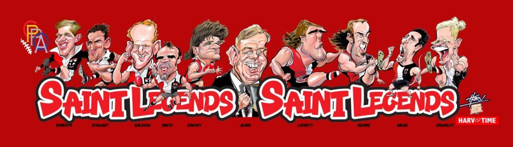St Kilda Saints Legends Bar Runner