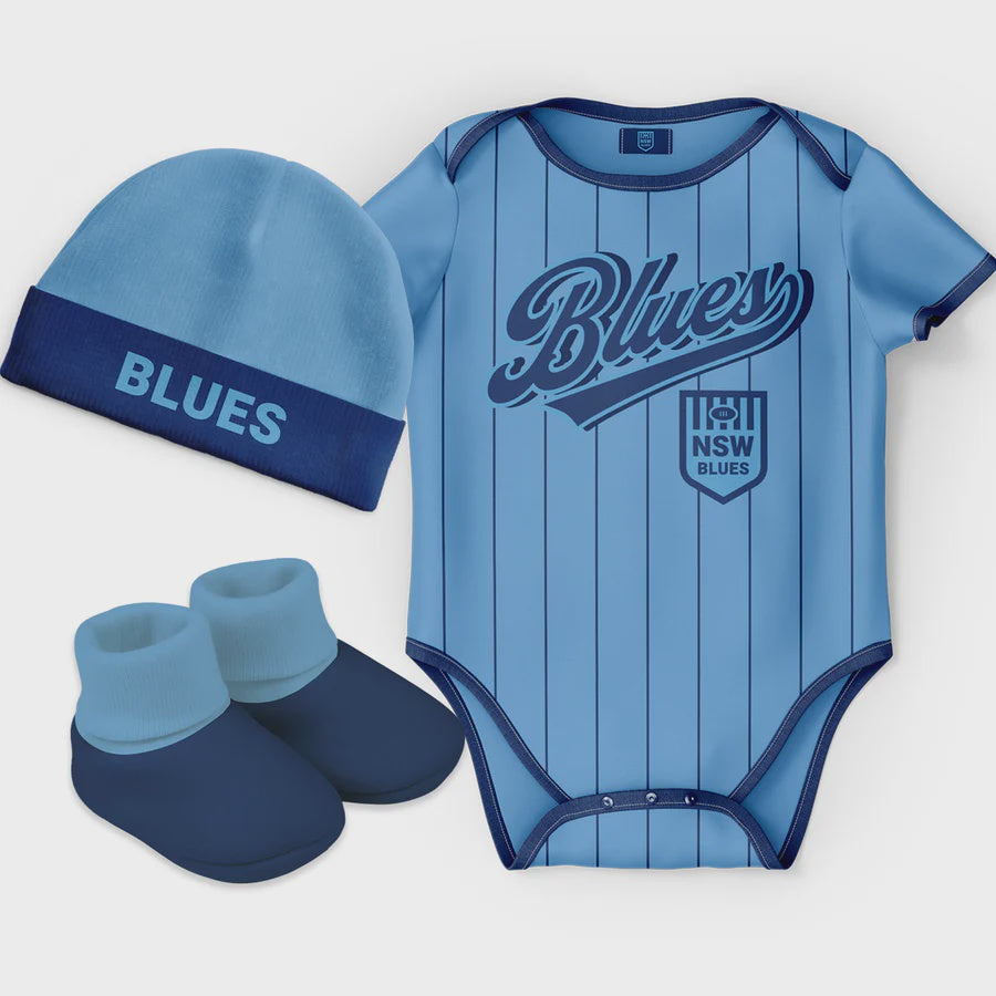 NSW State Of Origin Lullaby 3pc Baby Set