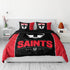St Kilda Saints Double Quilt Cover-