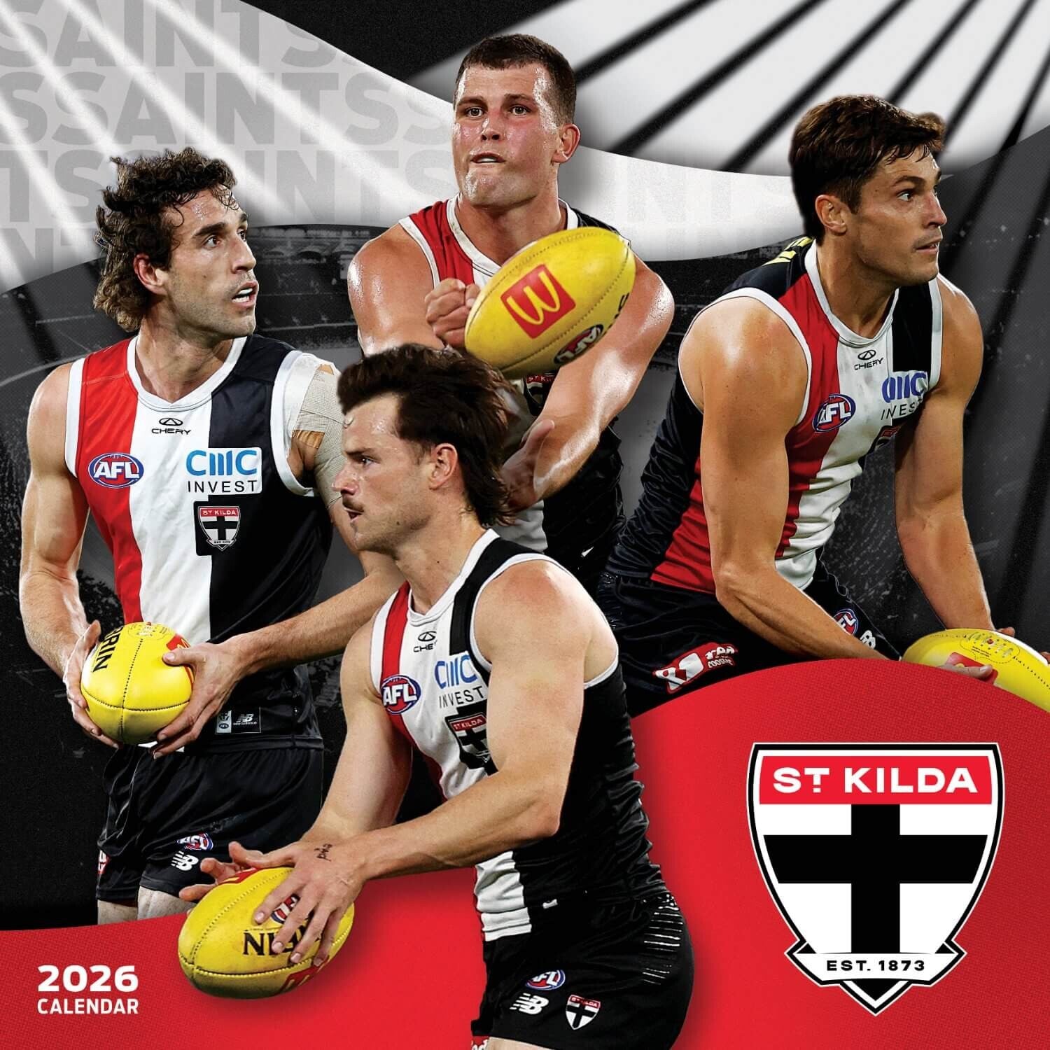 St Kilda Saints 2026 Calendar
