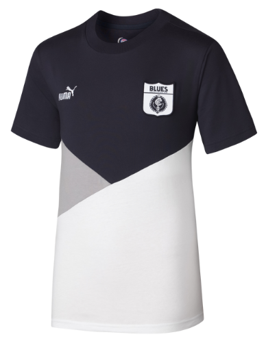 Carlton Blues Navy  90s Tee