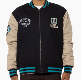 Port Adelaide Power Lock Up Jacket