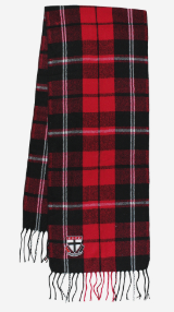 St Kilda Saints Tartan Scarf New Logo