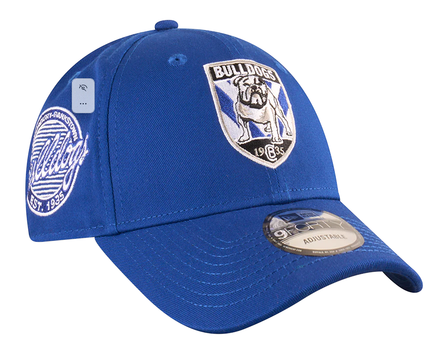 Canterbury Bulldogs Badged New Era Cap