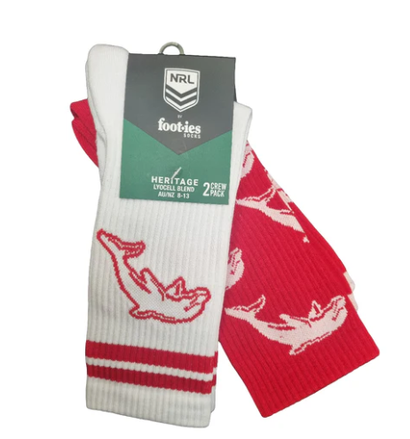 Dolphins Sneaker Socks - 2 Pack