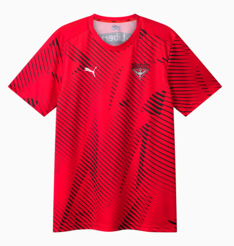 Essendon Bombers 2026 Training Tee - Red