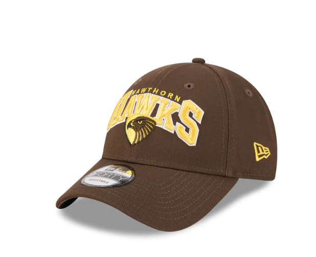 Hawthorn Hawks New Era 940 Youth Arch Logo Cap