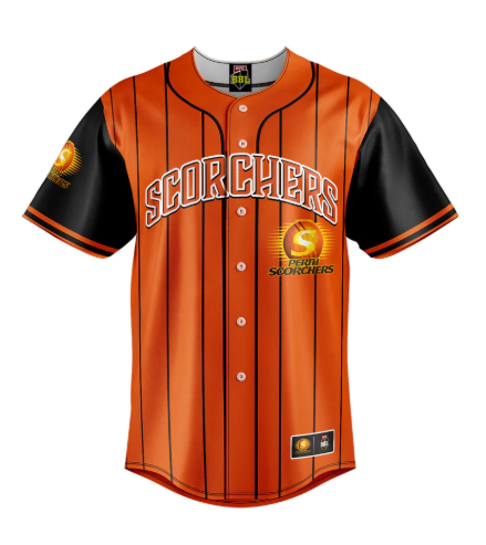 Cricket - Perth Scorchers "Slugger" Baseball Shirt