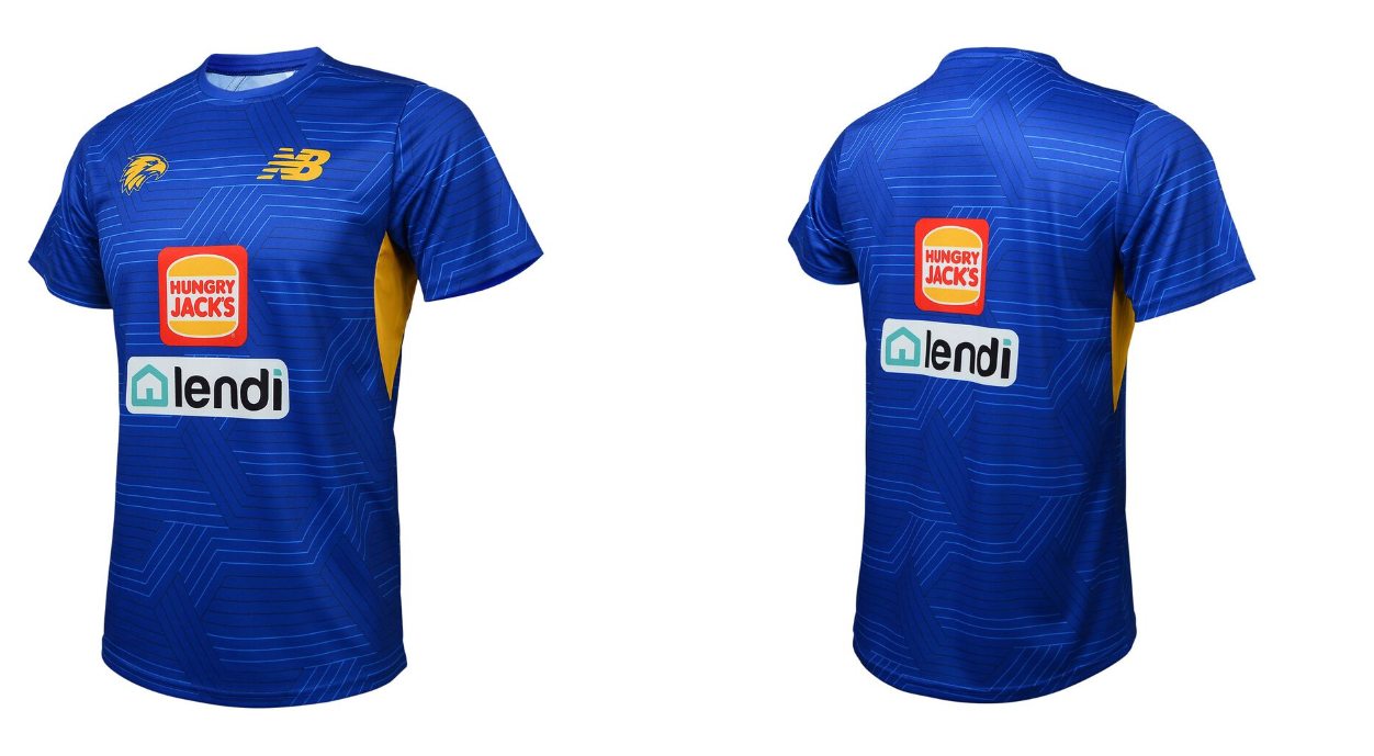 West Coast Eagles 2026 Training Tee