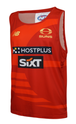 Gold Coast Suns 2026 Training Singlet