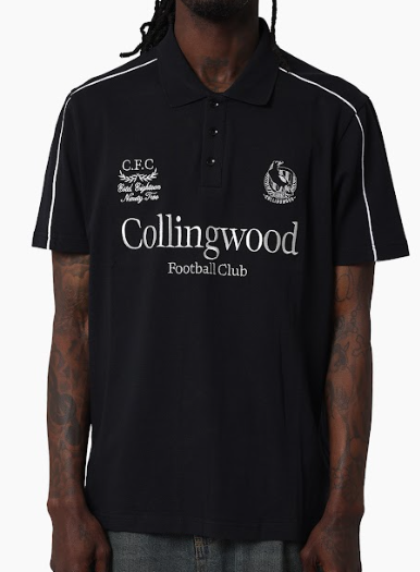 Collingwood Magpies Multi Logo Polo