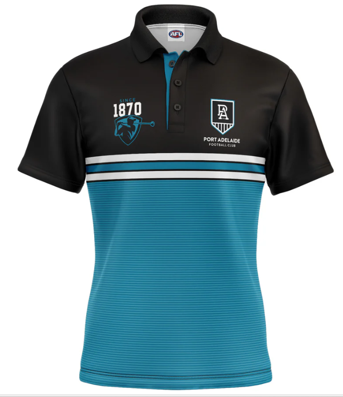 Port Adelaide Power Sandman Golf Polo