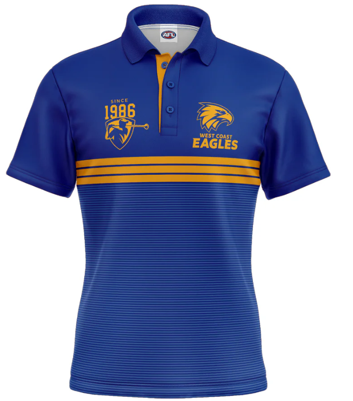 West Coast Eagles Sandman Golf Polo
