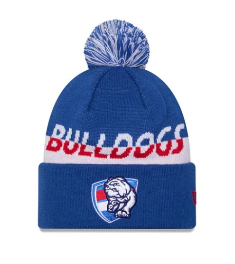 Western Bulldogs Split Script Beanie