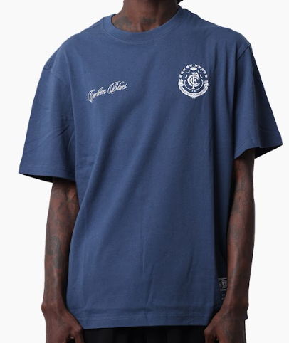 Carlton Blues Mitchell & Ness Original Eight Tee