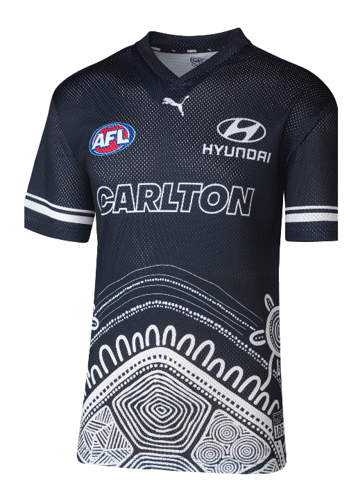 Carlton Blues 2026 Warm Up Top