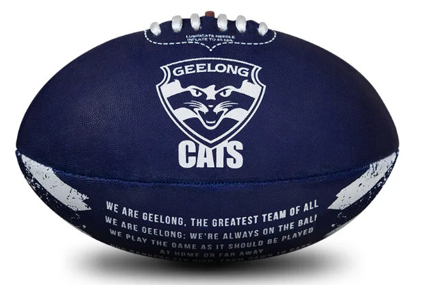 Geelong Cats Team Song Sherrin Football - Size 2