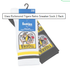 Richmond Tigers Retro Sneaker Sock 2 pack