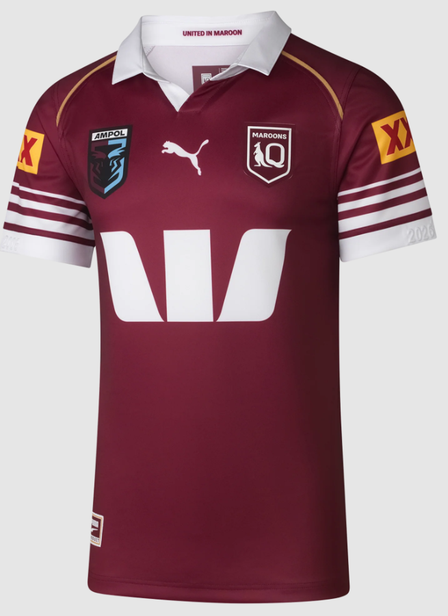Queensland Maroons State Of Origin 2026 Jersey