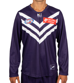 Fremantle Dockers 2026 Long Sleeve Guernsey