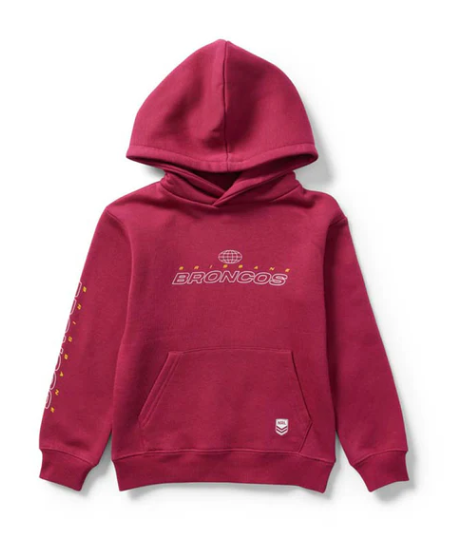 Brisbane Broncos Youth Club Hoodie