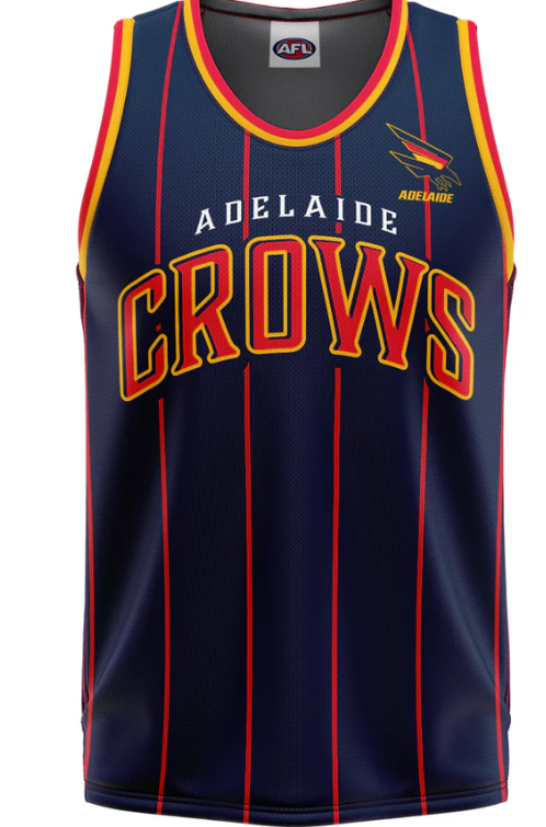 Adelaide Crows Harlem  Basketball Singlet