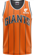 Greater Western Sydney Giants Harlem Adult Basketball Singlet