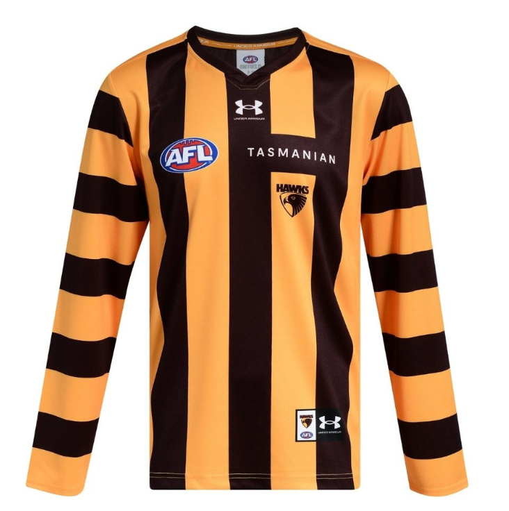Hawthorn Hawks 2026 Long Sleeve Guernsey