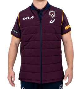 Brisbane Broncos 2026 Puffer Vest