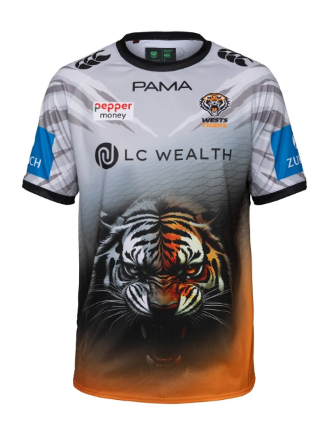 West Tigers  2026 Training Shirt