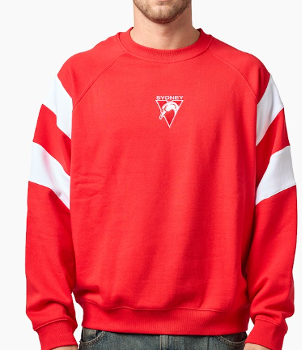 Sydney Swans Splice Crew Neck Jumper