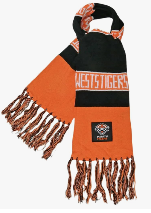 West Tigers Bar Scarf