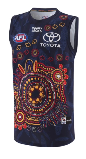 Adelaide Crows 2026 Youth Indigenous Guernsey
