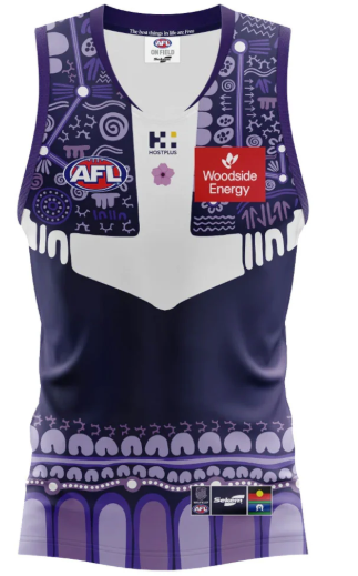 Fremantle Dockers 2026 Indigenous Guernsey