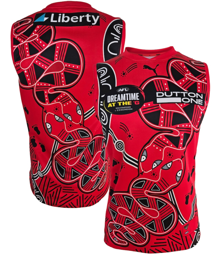 Essendon Bombers 2026 Indigenous Guernsey