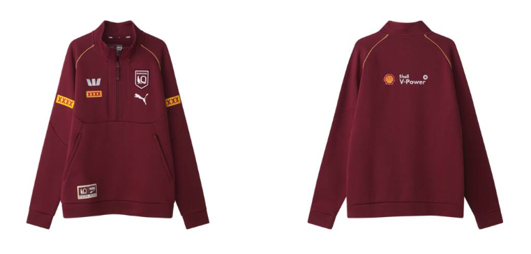 Queensland Maroons State Of Origin 2026 1/2 Zip