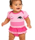 Penrith Panthers Baby Girls Footysuit