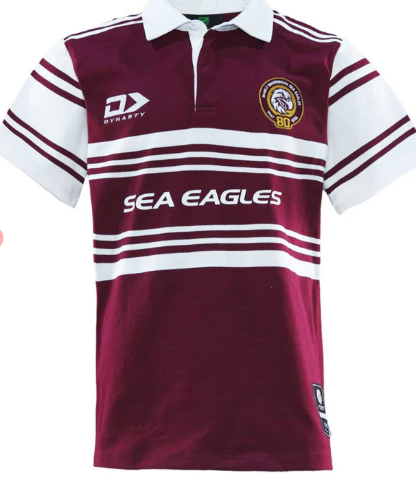 Manly Sea Eagles 2026 Traditional Maroon Polo