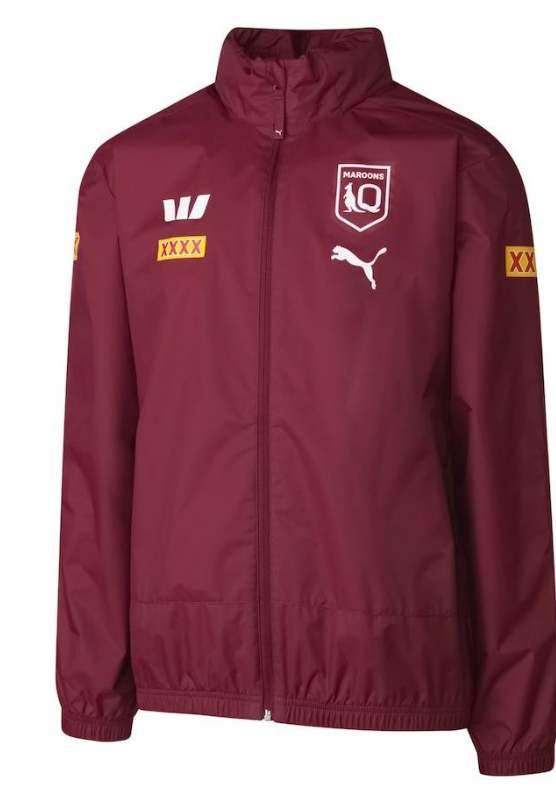 Queensland Maroons State Of Origin 2026 Rain Jacket