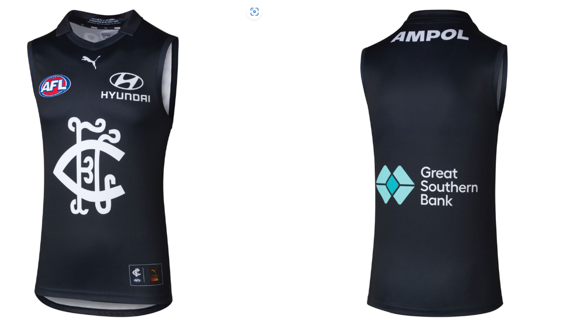 Carlton Blues 2026  Retro Guernsey