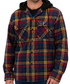 Adelaide Crows Hooded Flannel Shirt