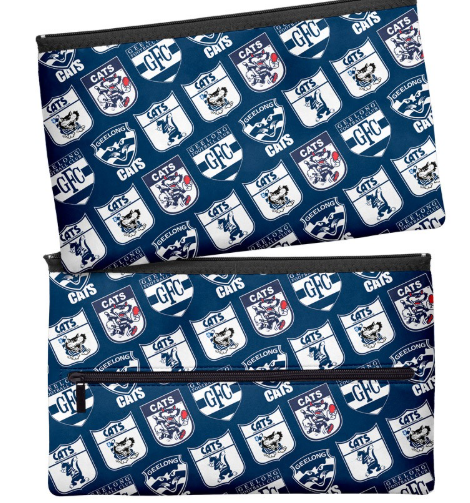 Geelong Cats Pencil Case- Multi Logo