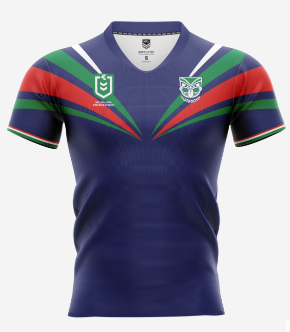 New Zealand Warriors Youth Supporter Jersey