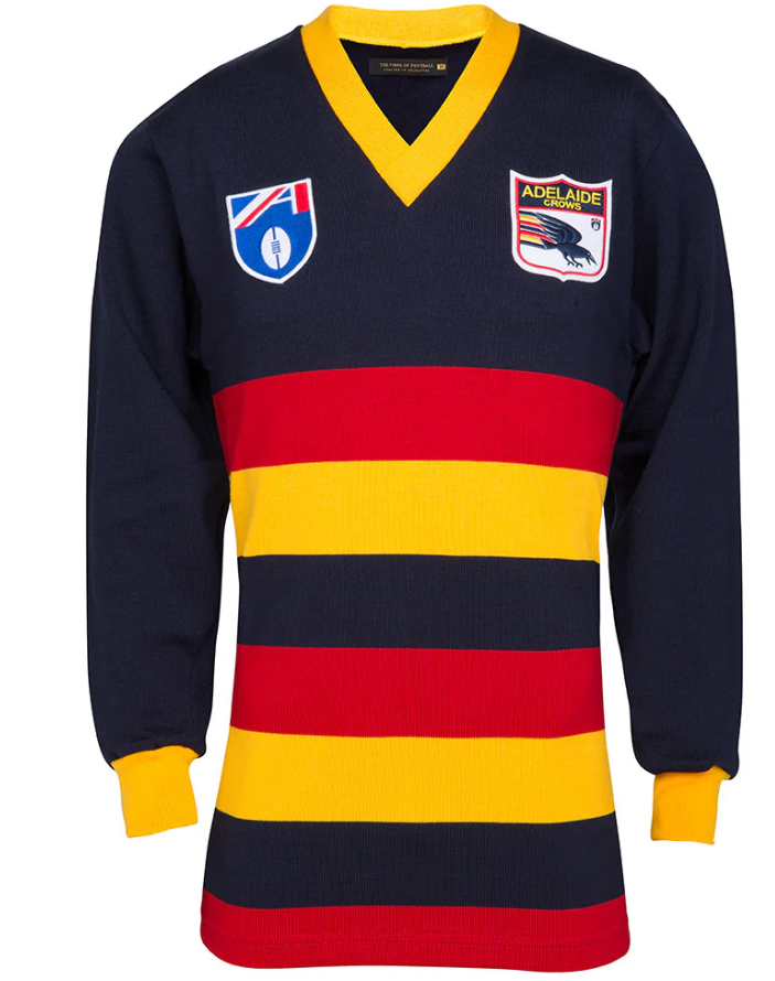 Adelaide Crows Wool Long Sleeve Vintage Jumper