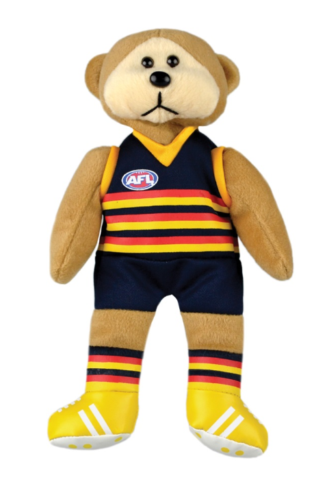 Adelaide Crows Beanie Kids Bear
