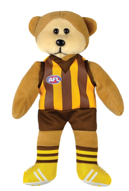 Hawthorn Hawks Beanie Kids Bear