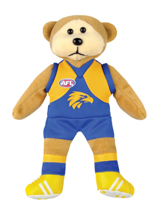West Coast Eagles Beanie Kid Bear