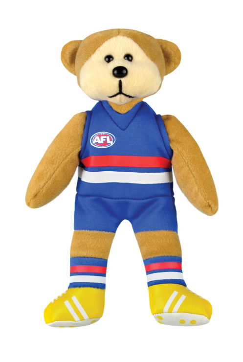 Western Bulldogs Beanie Kid Bear